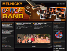 Tablet Screenshot of danceband.rete.cz